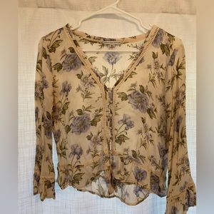 SOLD - American Eagle - sheer blouse
